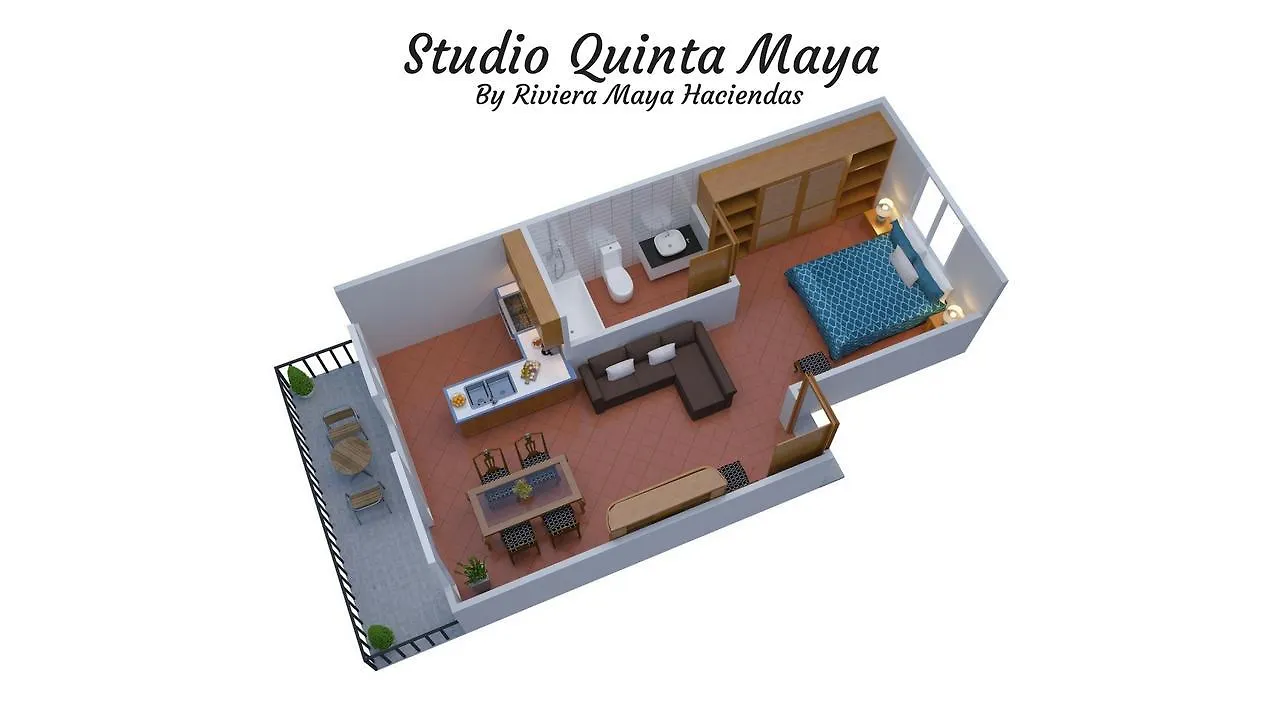 Quinta Maya | 1Br | Studio| Puerto Aventuras location